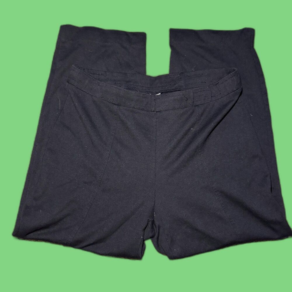 Size Medium Cathy Daniels Stretchy Capri‎ Black Leggings